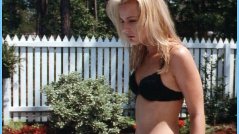 Hottest Dedee Pfeiffer Scene in A Kiss So Deadly. Bikini, SFW, black bikini top. 564236