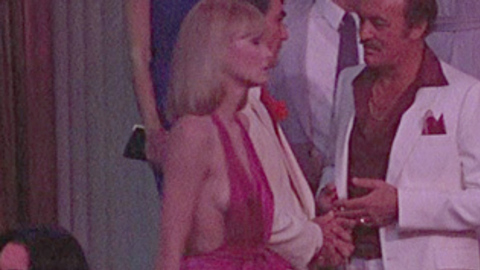 Michelle Pfeiffer in Scarface (1983) Sexy Blonde Pink Dress 700230