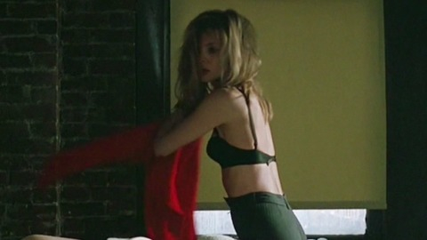 Michelle Pfeiffer in The Fabulous Baker Boys (1989) Underwear Black Bra Blonde 760996