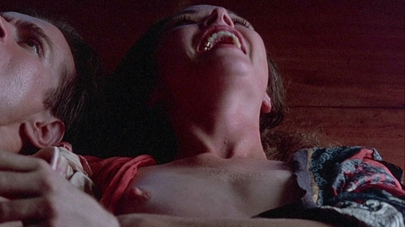 Michelle Phillips Naked as Natasha Rambova. Breasts, hard nipple, laughing. 780873