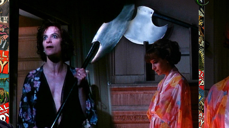 Sexiest Amanda Plummer Scene in Tales from the Crypt. Sexy, SFW, black panties. 654205