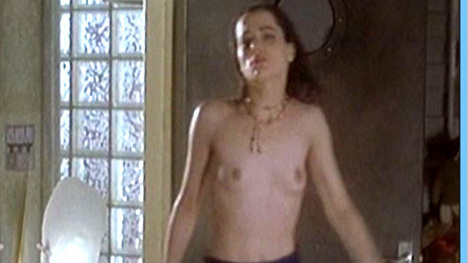Parker Posey Naked as Margaret Nathan. Breasts, blue dress, brunette. 563139