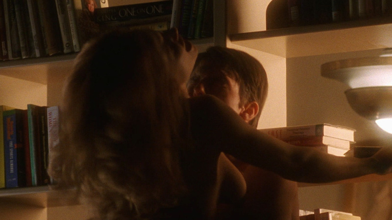 Kelly Preston Nude in Jerry Maguire. Breasts, book case, girl on top. 804874
