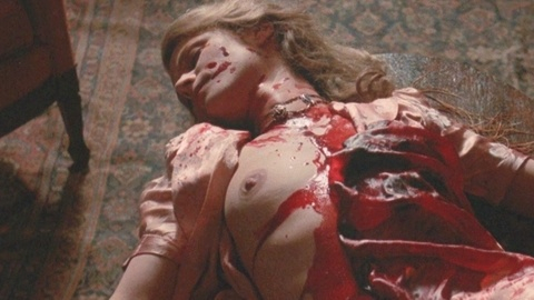 Charlotte Rampling Nude in Angel Heart. Breasts, bloody, laying on ground. 677488