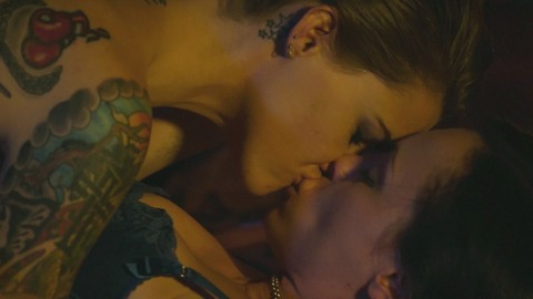 Christina Ricci in Around the Block (2013) Sexy Underwear Lesbian Blue Underwear Brunette 744360