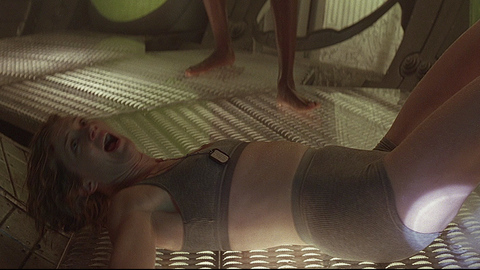 Joely Richardson in Event Horizon (1997) Sexy Gray Bra Gray Panties 686360