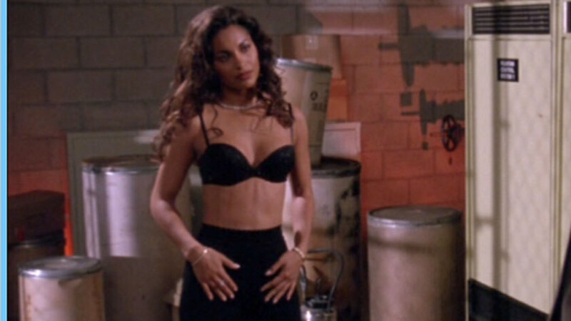 Sexiest Scenes of Angela from A Low Down Dirty Shame. Underwear, Black, SFW. 550997