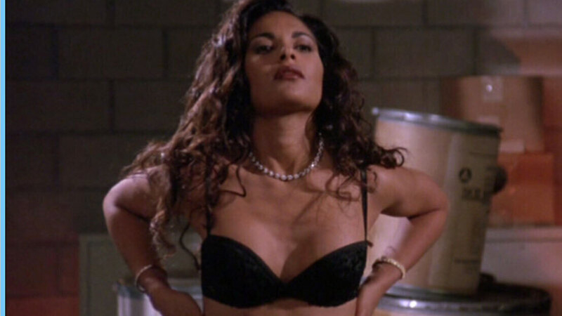 A Low Down Dirty Shame's Sexiest Scenes with Salli Richardson-Whitfield. Underwear, Black, SFW. 550998