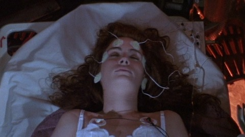 Julia Roberts in Flatliners (1990) Underwear Brunette Curly Hair 745821