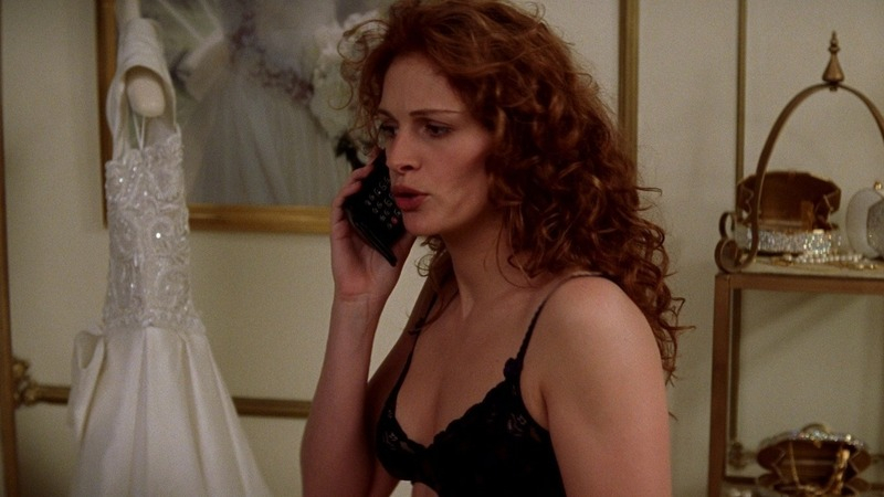 My Best Friend's Wedding's Sexiest Scenes with Julia Roberts. Underwear, SFW, black bra. 761862