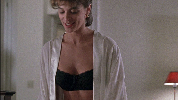 Sexiest Claire Bartel Scenes. Underwear, SFW, black bra. 714766