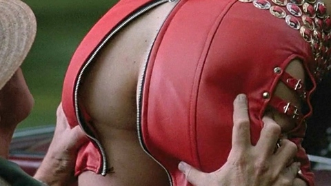 Theresa Russell Nude in Whore. Butt, backseat of car, close-up. 1013698