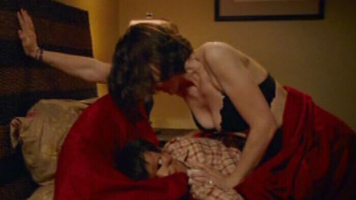 Hottest Winona Ryder Scene in The Ten. Underwear, black underwear, brunette. 642806