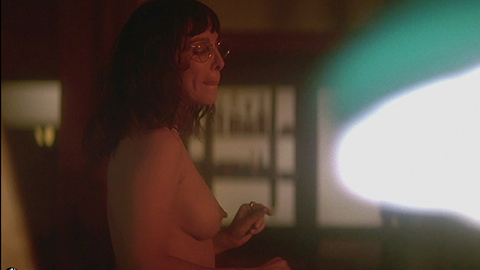 Kathleen Quinlan Nude as Patricia Kennealy. Breasts, brunette, glasses. 686438