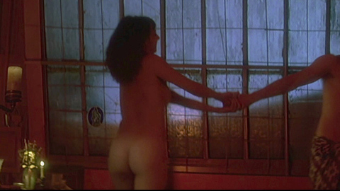 Nudes of Patricia Kennealy from The Doors. Butt, holding hands, nude. 686430