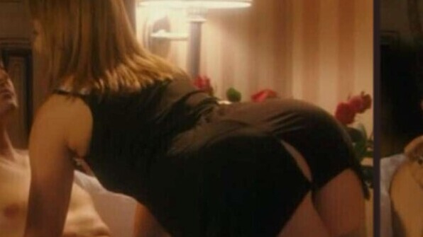 Sexiest Scenes of Mariola Mayo from Oviedo Express. Sexy, SFW, black dress. 652655