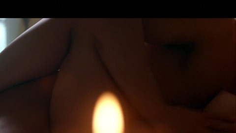 Melissa Walker from Timecop Naked. Breasts, candle, left boob. 757133