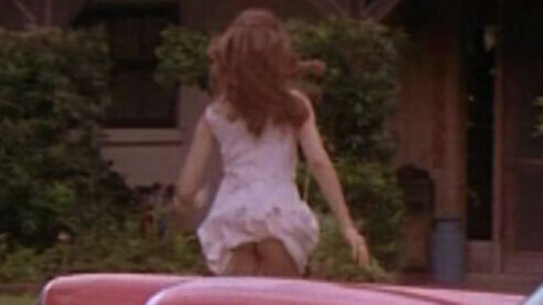 Mia Sara Nude in The Maddening. Butt, brunette, butt peeking out. 551872