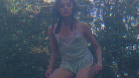 Mia Sara in Ferris Bueller's Day Off (1986) Sexy Brunette Green Nightgown 683978