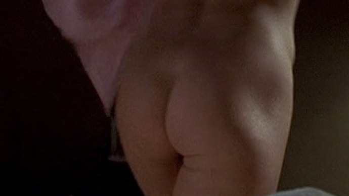 Catherine Ames from Twilight Naked. Butt, Body Double, brunette, butt getting out of bed. 555263