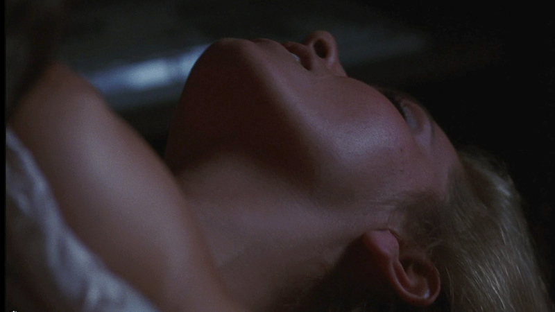 Greta Scacchi Nude as Carolyn Polhemus. Breasts, arched back, blonde. 688832