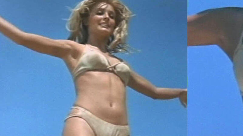 Don't Make Waves's Sexiest Scenes with Sharon Tate. Bikini, SFW, blonde. 632028