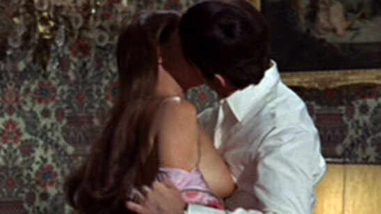 Hottest Leigh Taylor-Young Scene in The Adventurers. Sexy, brunette, couple. 610376