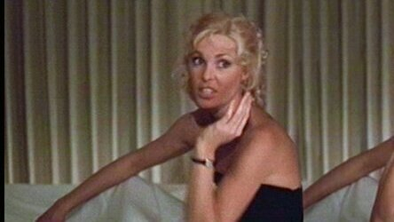 Sexiest Victoria Tennant Scene in All of Me. Underwear, black lingerie, blonde. 578173