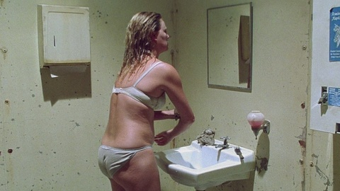 Monster's Sexiest Scenes with Charlize Theron. Underwear, SFW, bathroom. 675756