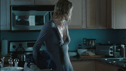 Charlize Theron in The Burning Plain (2008) Sexy Blonde Cleavage 683740
