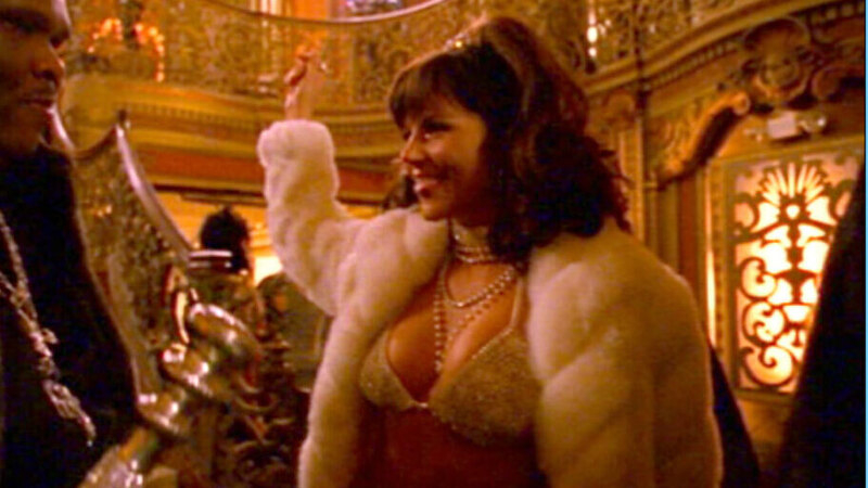 Hottest Tiffani-Amber Thiessen Scene in Fastlane. Sexy, SFW, bejeweled bikini. 659042
