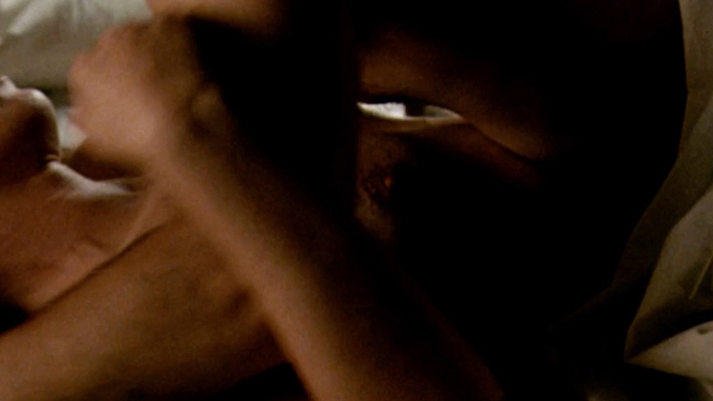 Cecilia Rueda from Imagining Argentina Naked. Breasts, black hair, in bed. 612035