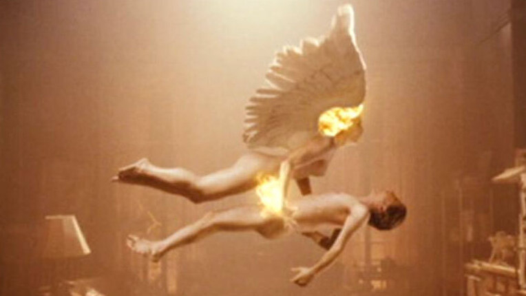 Nudes of The Angel / Homeless woman from Angels in America. Breasts, angel, couple. 660576