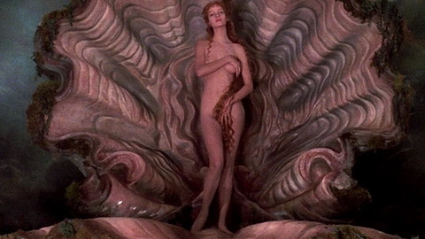 Sexiest Venus / Rose Scenes. Sexy, clam shell, covering breasts. 735640