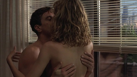 Uma Thurman in Mad Dog and Glory (1993) Sexy Back Exposed Kissing 743316