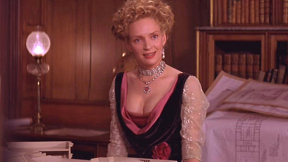 Hottest Uma Thurman Scene in The Golden Bowl. Sexy, SFW, blonde. 592670