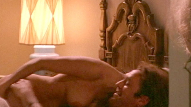 Jennifer Tilly Naked in The Getaway. Breasts, man watching, nude. 535063