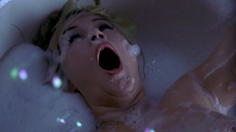 Nudes of Tiffany Valentine from Bride of Chucky. Breasts, bath, bubbles. 822618