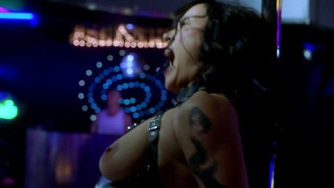 Jennifer Tilly in Dancing at the Blue Iguana (2001) Breasts Arm Tattoo Breasts 812491