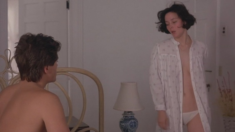 Sexiest Meg Tilly Scene in Masquerade. Underwear, SFW, bedroom. 758527