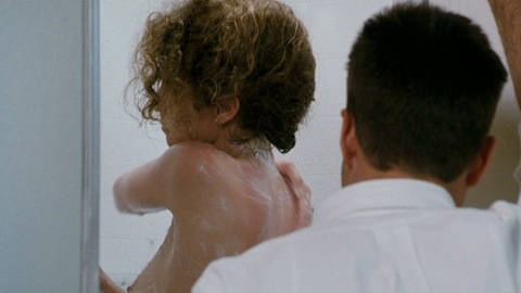 Nancy Travis Naked as Kathleen Avilla. Breasts, Sexy, brunette, curly hair. 730347