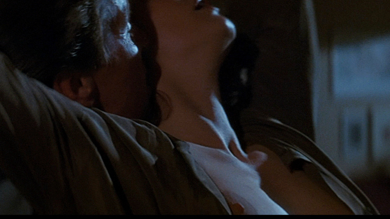 Jeanne Tripplehorn Naked as Dr. Beth Garner. Breasts, couple, kissing. 671547