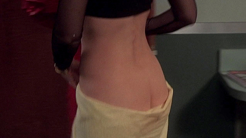 Janine Turner Naked as Dorothy. Butt, black top, butt peeking out. 860757