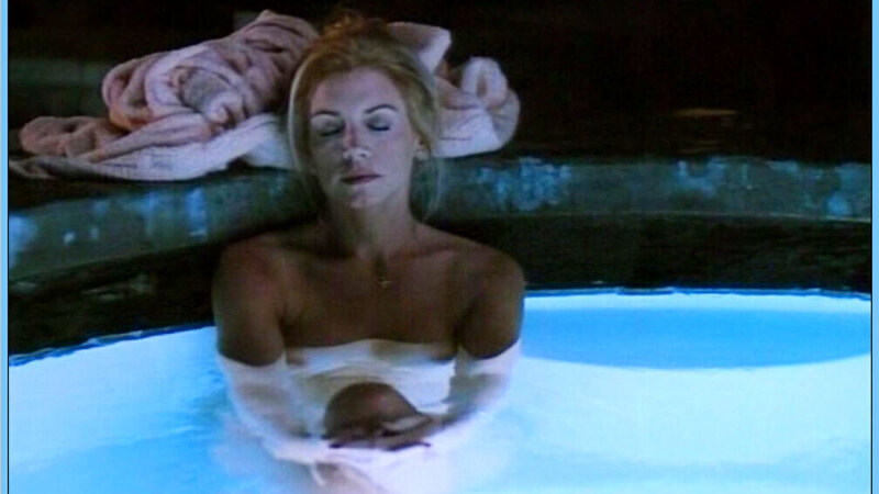Dr. Rebecca Mathis from Indecent Behavior Naked. Breasts, blonde, hot tub. 554267