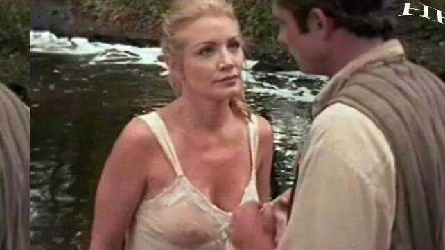 The Rowdy Girls's Sexiest Scenes with Shannon Tweed. Sexy, blonde, breasts through top. 563796