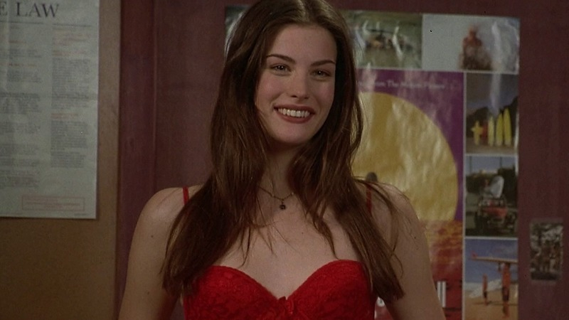 Hottest Liv Tyler Scene in Empire Records. Underwear, SFW, brunette. 761246