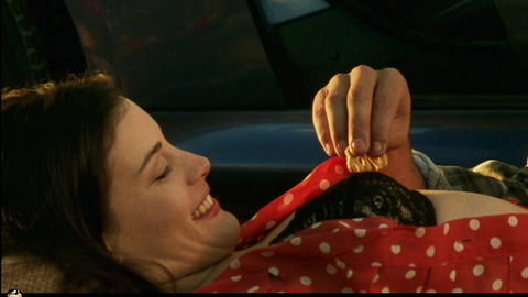 Sexiest Liv Tyler Scene in Armageddon. Underwear, black lace bra, bra through dress. 700765