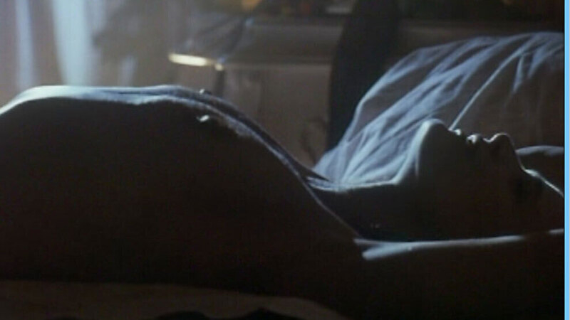 Kyra Sedgwick Nude in Pyrates. Breasts, back arched, in bed. 552154