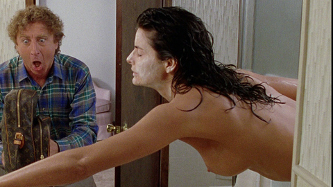 Joan Severance Naked as Eve. Breasts, bathroom, black hair. 706467