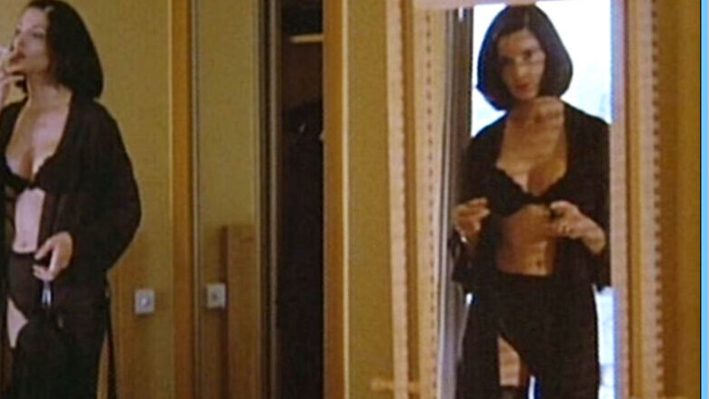 Sexiest Bridget Gregory Scenes. Underwear, SFW, black hair. 600034